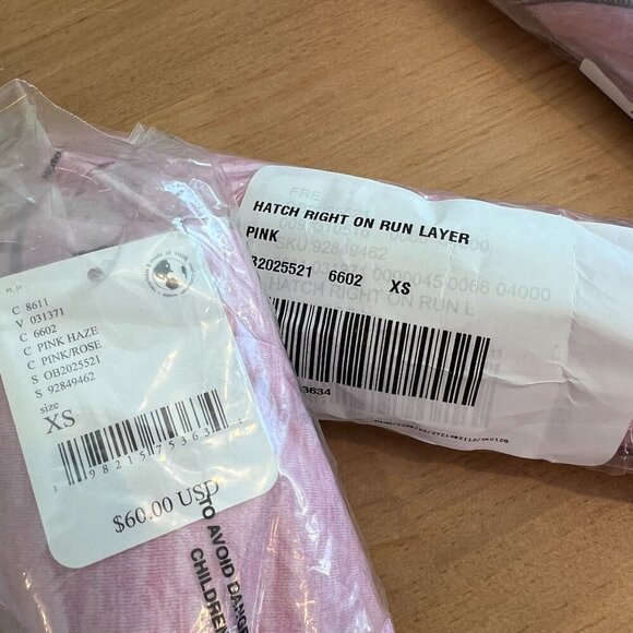 Free People Movement X HATCH X-SMALL Right On Run Layer Maternity Tops Pink Haze - Picture 6 of 6